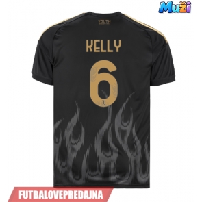 Lacne Muži Futbalové dres Juventus Lloyd Kelly #6 2026-27 Krátky Rukáv - Tretina
